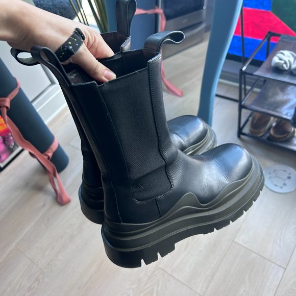 Bottega Veneta Black Ankle Boots - Picture 5 of 5